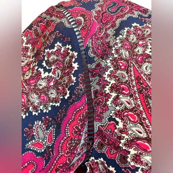 Talbots NWOT Paisley Blouse - Picture 3 of 7